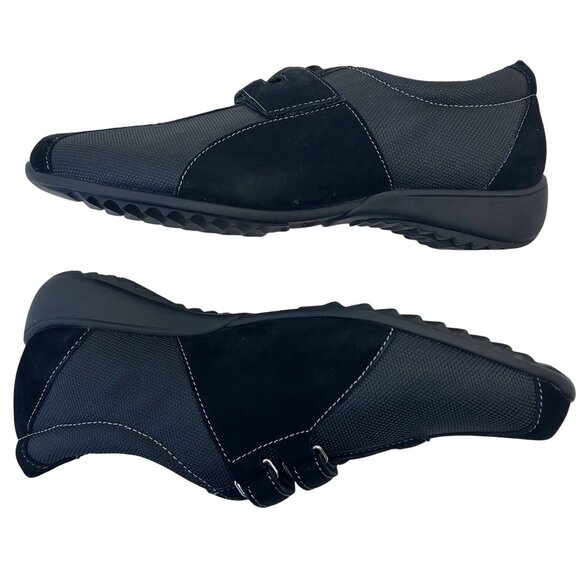 MUNRO Joliet II Fabric & Suede Sneaker 9WW Extra Wide Width - Picture 2 of 11